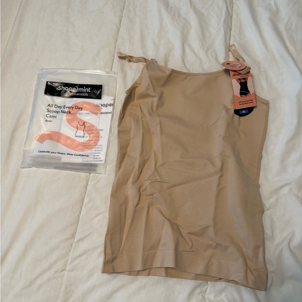 Shoppermint All Day Every Day Scoop Neck Cami in Nude